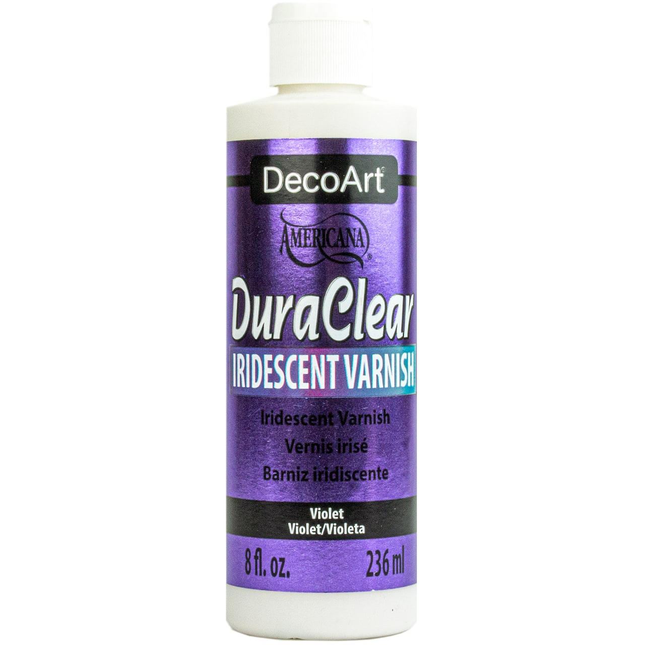 12 Pack: DecoArt® Americana® DuraClear Violet Iridescent Varnish